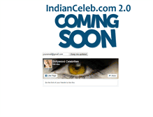 Tablet Screenshot of indianceleb.com